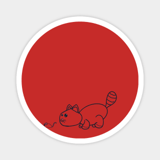 Poorly Drawn Cats : Francine Magnet